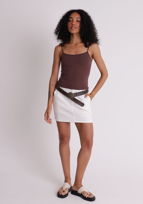 Blusa regata de alcinha