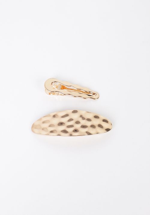 Kit 2 presilhas em formas orgânicas