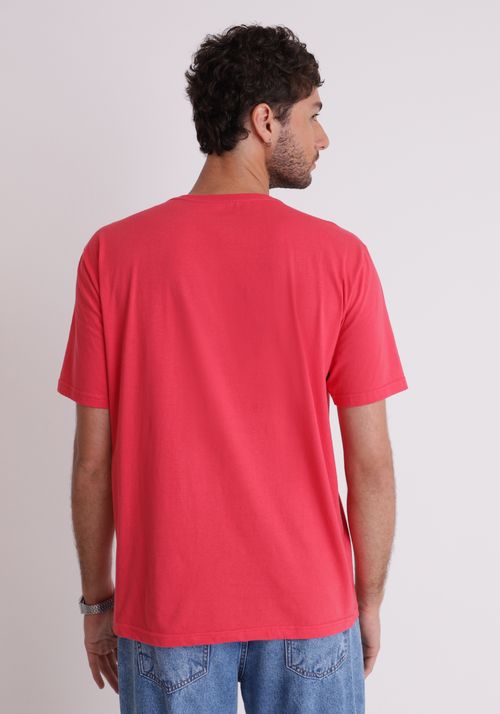Camiseta básica coral