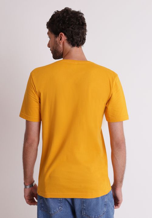 Camiseta básica gola careca