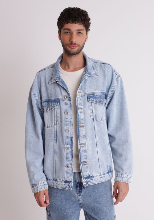 Jaqueta Jeans Oversized